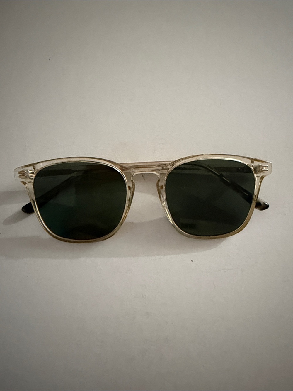 WMP Eyewear Nick Sunglasses with Polarized Green Lenses